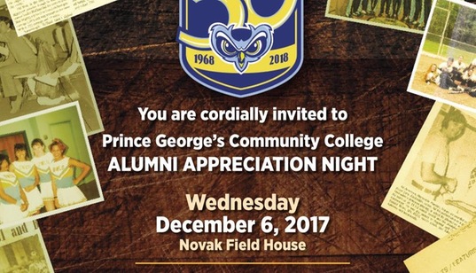 PGCC Alumni, Faculty And Staff Are Invited To The Alumni Appreciation Night On December 6 Against CCBC Catonsville