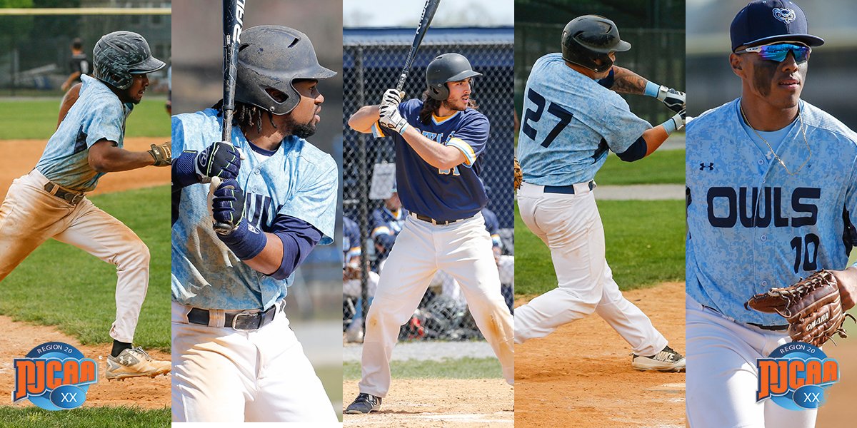 Five Prince George's Baseball Players Honored By NJCAA Region XX