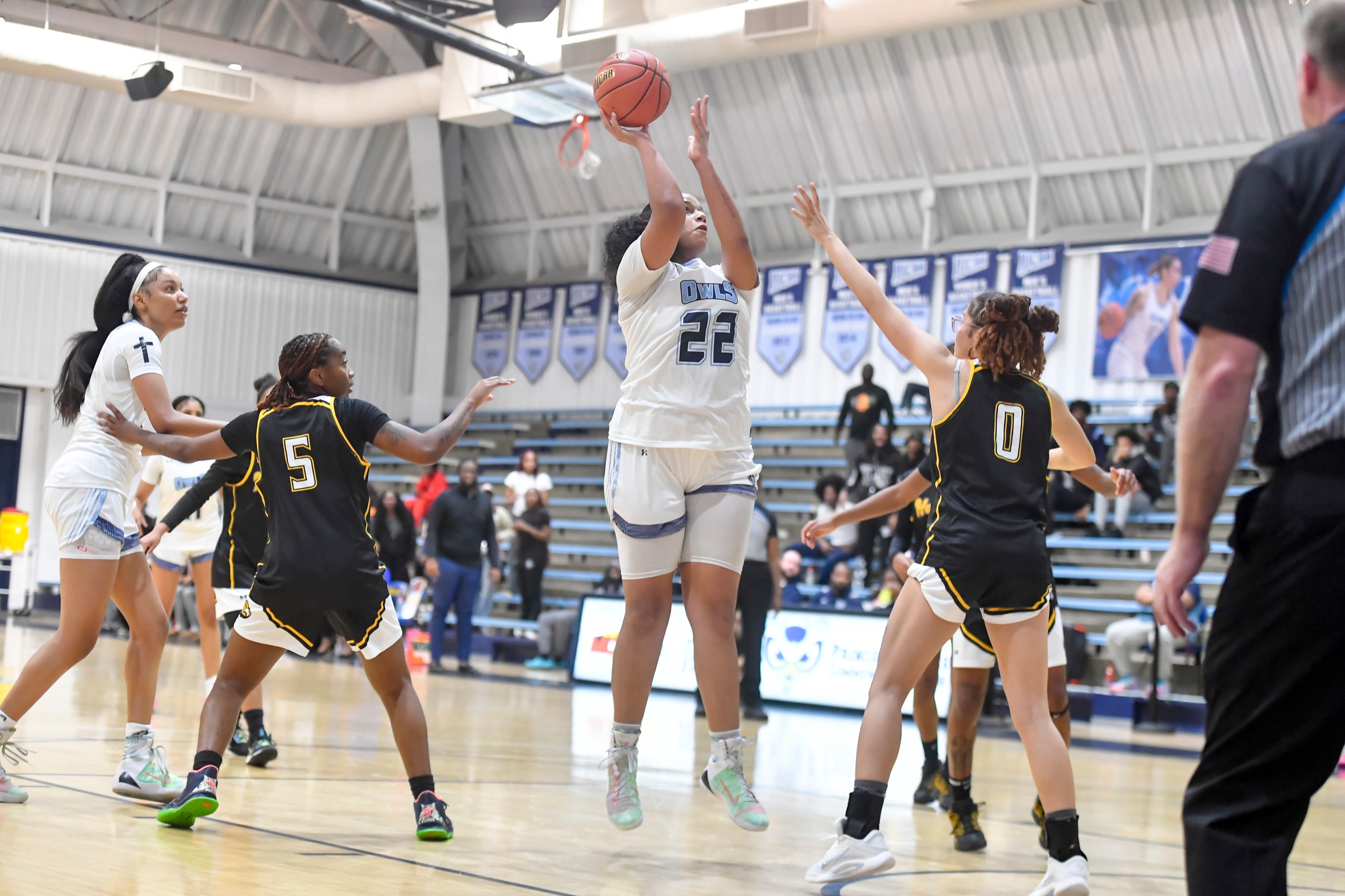 Owls Fall at the Buzzer in 59-58 Heartbreaker vs. Harford